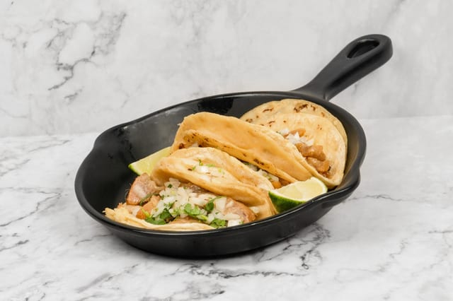 Pork Skin Taco | Taco de Cueritos.