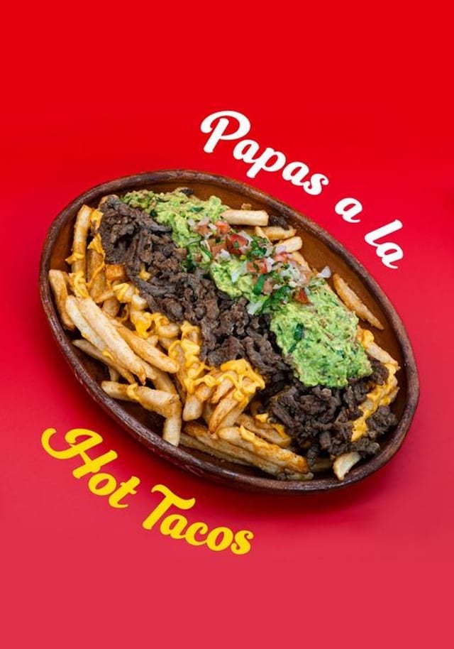 Hot Tacos Fries | Papas Hot Tacos.