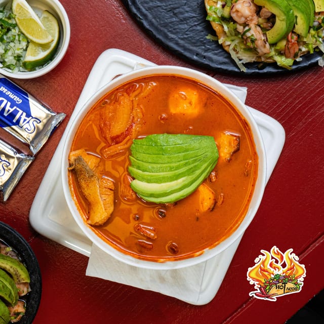 Sopa de Mariscos | Seafood Soup.