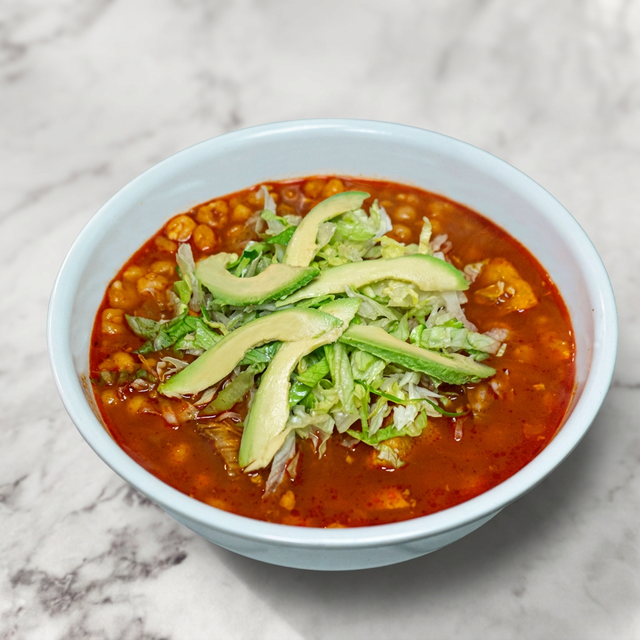Pozole de Puerco | Pork Pozole.